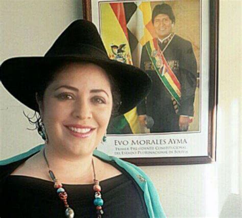 marianela prada|María Nela Prada: La ministra de la Presidencia de Bolivia  .